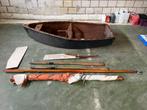 Vintage Wooden Sailboat – Complete with Mast, Sail & Rudder, Hobby en Vrije tijd, Modelbouw | Boten en Schepen, Ophalen, Zo goed als nieuw