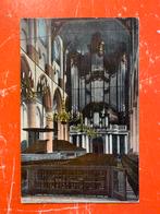 Rotterdam - Interieur groote kerk (KA), Verzamelen, Ansichtkaarten | Nederland, Ophalen of Verzenden, Voor 1920, Gelopen, Zuid-Holland