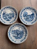 Delfts blauw wandbord van Royal Goedewaagen, Antiek en Kunst, Ophalen of Verzenden