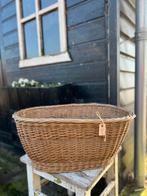 Brocante rotan mand, Ophalen of Verzenden