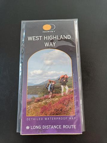 West Highland Way kaart van Harvey beschikbaar voor biedingen