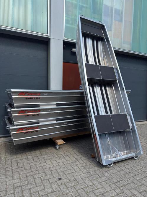 Kimple angler platbodem 3,70, Watersport en Boten, Platbodems, Nieuw, Tot 6 meter, Aluminium, Benzine, Ophalen of Verzenden