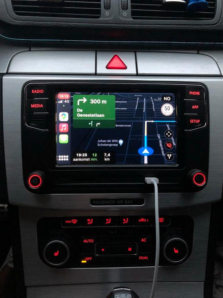 carplay voor Volkswagen, Auto diversen, Autoradio's, Zo goed als nieuw, Ophalen of Verzenden