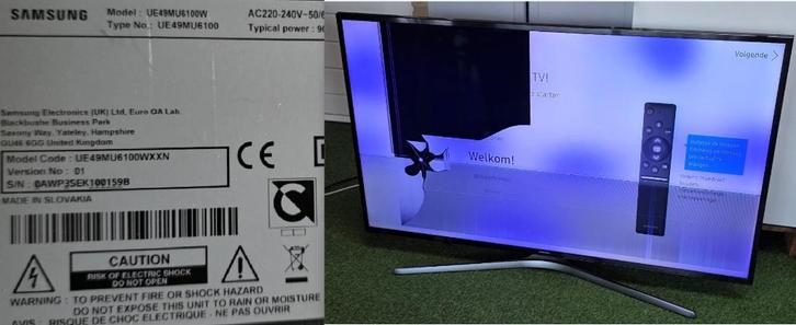 LG Samsung Philips Panasonic Sony Hisense Tv’s SCHERM DEFECT, Audio, Tv en Foto, Televisies, 100 cm of meer, Overige merken, 50 Hz