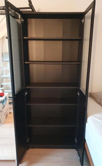 IKEA BILLY boekenkast met OXBERG deuren - afbeelding 2