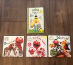 Elmo Sesamstraat Boekjes, Boeken, Ophalen of Verzenden, Gelezen, Uitklap-, Voel- of Ontdekboek, 1 tot 2 jaar
