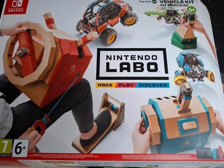 Labo toy con van Nintendo, Spelcomputers en Games, Games | Nintendo NES, Gebruikt, Racen en Vliegen, 1 speler, Vanaf 7 jaar, Ophalen of Verzenden