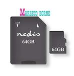Micro SDXC Geheugenkaart, 64 GB, Tot 90 Mbps schrijven, Audio, Tv en Foto, Fotografie | Geheugenkaarten, Nieuw, Overige, 64 GB