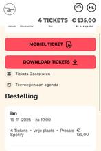 Tickets ian Tivoli Utrecht, Tickets en Kaartjes, Eén persoon, Overige soorten, Overige typen