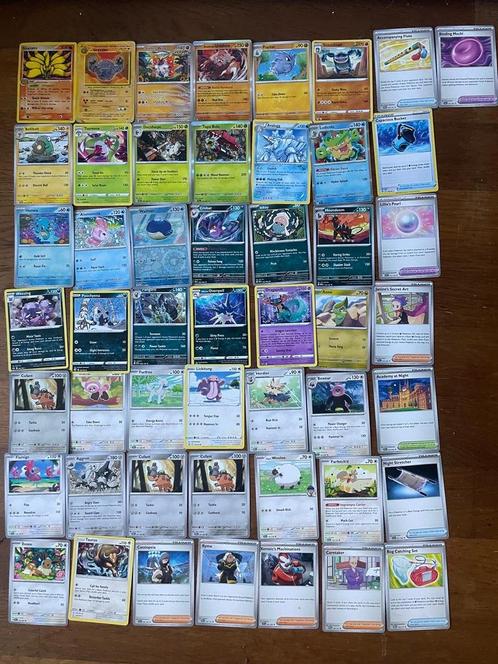 Pokémon Kaarten Set, Hobby en Vrije tijd, Verzamelkaartspellen | Pokémon, Zo goed als nieuw, Meerdere kaarten, Foil, Ophalen of Verzenden