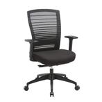 Ergo C3 – Bureaustoel – Zwart – Refurbished, Zwart, Ophalen of Verzenden, Zo goed als nieuw, Bureaustoel