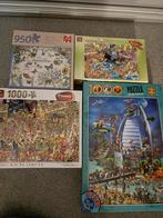 4 Legpuzzels nieuw: Jumbo, King, Comic Collection, D-Toys, Hobby en Vrije tijd, Ophalen of Verzenden, Nieuw, Legpuzzel