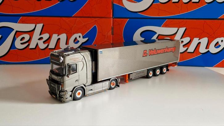 D. Veluwenkamp Scania 530S - WSI, Hobby en Vrije tijd, Modelauto's | 1:50, Nieuw, Bus of Vrachtwagen, Wsi, Ophalen of Verzenden