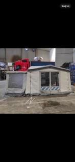 DOREMA VOORTENT MET UITBOUW VAN EEN KNAUS KOMFORT 325, Caravans en Kamperen, Ophalen, Gebruikt