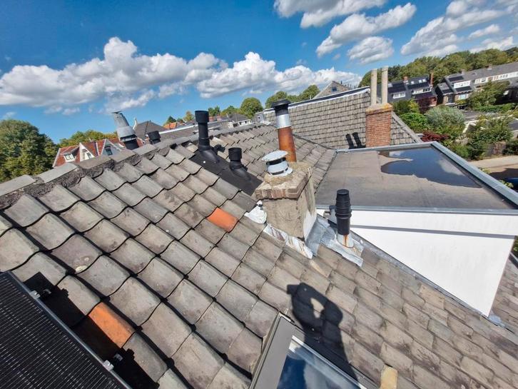 700 stuks Oud Hollandse Dakpannen Blauw Gesmoord, Doe-het-zelf en Verbouw, Dakpannen en Dakbedekking, Gebruikt, Dakpannen, Steen of Klei