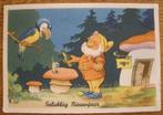 Gelukkig Nieuwjaar - kabouter - gesigneerd / Dorant, Verzamelen, Ansichtkaarten | Themakaarten, Ophalen of Verzenden, 1940 tot 1960