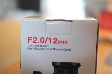 Samyang 12mm F/2.0 NCS CS Fuji X | Tweedehands beschikbaar voor biedingen