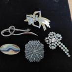 Nr16. Oude broches in prima staat, Ophalen of Verzenden, Zo goed als nieuw, Overige materialen