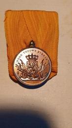 Brons trouwe dienst, Ophalen of Verzenden, Landmacht, Nederland, Lintje, Medaille of Wings