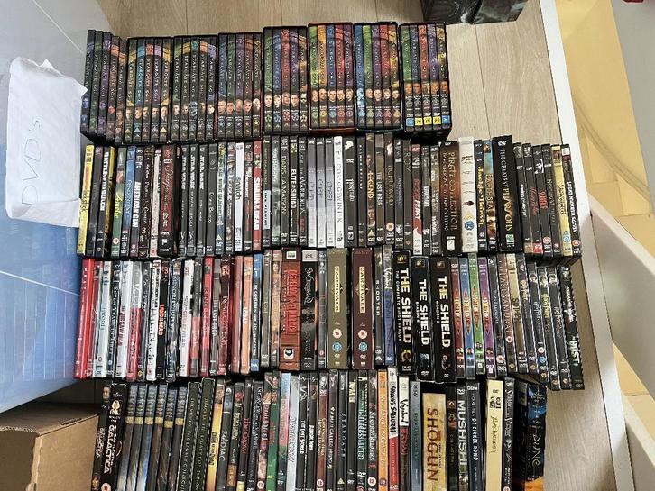 DVD's: Films en tv series meer dan 500, Cd's en Dvd's, Dvd's | Tv en Series, Zo goed als nieuw, Overige genres, Alle leeftijden