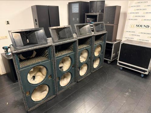 4x Hitec Audio HA215 lege kasten, Audio, Tv en Foto, Luidsprekers, 120 watt of meer, Overige merken, Ophalen