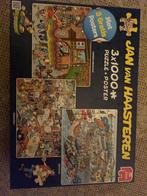 Jan van Haasteren 3x1000, Hobby en Vrije tijd, Denksport en Puzzels, Ophalen, 500 t/m 1500 stukjes, Zo goed als nieuw, Legpuzzel