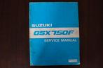 Suzuki GSX750F 1988 /1989 motorcycle service manual GSX-750F, Ophalen of Verzenden, Suzuki