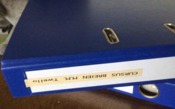 Cursus breien map van M.M beschikbaar voor biedingen