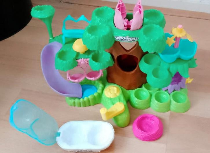 Hatchimals speelhuis inclusief hatchimals speelfiguren, Verzamelen, Speelgoed, Zo goed als nieuw, Ophalen