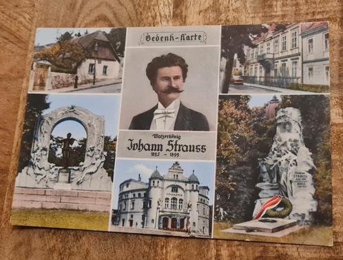 Johann Strauss - Oostenrijks componist / violist, Verzamelen, Ansichtkaarten | Themakaarten, Ongelopen, Voor 1920, Verzenden