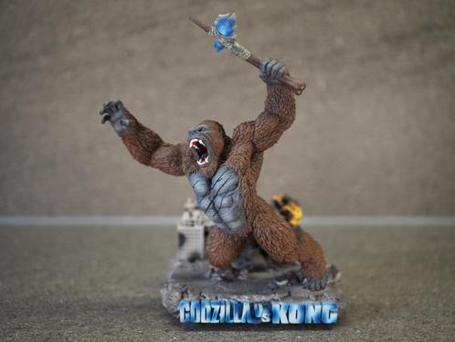 Resin Beeld Kong van Godzilla vs Kong 18cm, Verzamelen, Poppetjes en Figuurtjes, Nieuw, Ophalen of Verzenden