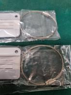 kofferlabel aluminium 2 stuks, Sieraden, Tassen en Uiterlijk, Koffers, Ophalen of Verzenden, 'T Olde Gre-j, Info@toldegrej.nl