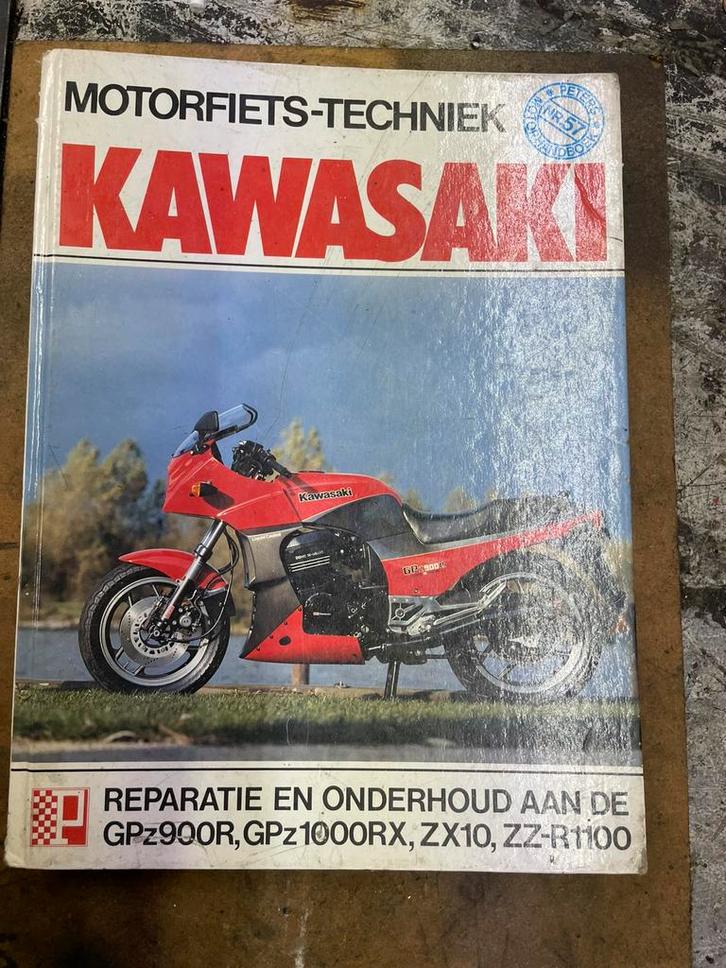Werkplaats handboek, Motoren, Handleidingen en Instructieboekjes, Kawasaki, Ophalen
