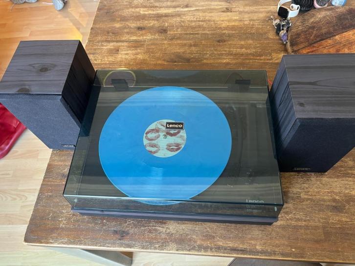 Lenco LS-301BK platenspeler, Audio, Tv en Foto, Platenspelers, Gebruikt, Platenspeler, Overige merken, Ophalen of Verzenden