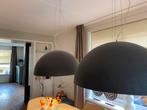 Zwart gouden hanglamp 70cm doorsnee, Huis en Inrichting, Lampen | Hanglampen, Ophalen, Zo goed als nieuw, Kunststof, 50 tot 75 cm
