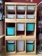 3 x IKEA TROFAST met bakken, Kinderen en Baby's, Kast, Zo goed als nieuw, 75 tot 100 cm, Minder dan 50 cm
