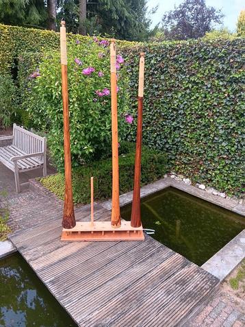 Te koop; lüre, houten trompet kopie uit Noorwegen.  beschikbaar voor biedingen
