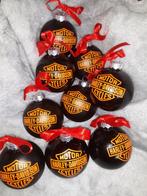 Kerstbal harley davidson style nieuw Van glas, Ophalen of Verzenden, Nieuw