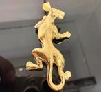 Prachtige 14 karaats gouden panter hanger, Sieraden, Tassen en Uiterlijk, Kettinghangers, Ophalen of Verzenden, Nieuw, Goud