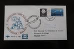 Eerste vlucht Amsterdam Malaga KLM 1967, Postzegels en Munten, Ophalen of Verzenden, Envelop
