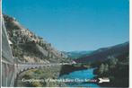 AMERIKA COMPLIMENTS AMTRAK FIRST CLASS ZEPHYR TRUCKEE RIVER, Verzamelen, Ophalen of Verzenden, Zo goed als nieuw, Trein, Kaart of Prent
