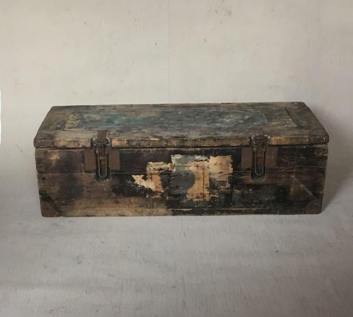 wo2 - Duitse munitiekist voor 2cm patronen - 1942, Verzamelen, Militaria | Tweede Wereldoorlog, Landmacht, Kist of Geocache, Duitsland