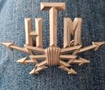 HTM pet embleem., Ophalen of Verzenden, Zo goed als nieuw, Tram, Overige typen