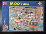 Jan van Haasteren De Haven 1500 stukjes, Ophalen, 500 t/m 1500 stukjes, Gebruikt, Legpuzzel