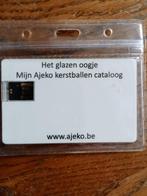 te koop stick met informatie over ajeco kerstballen, Diversen, Kerst, Ophalen of Verzenden, Gebruikt