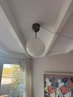 Glazen bol lamp, Ophalen, Gebruikt, Glas