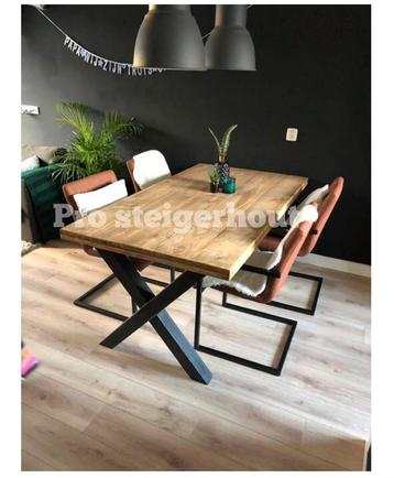 Steigerhout Eettafel Tafel Eetkamertafel 1WEEK LEVERTIJD!! beschikbaar voor biedingen