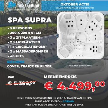 Jacuzzi Supra (Balboa) 5 persoons - oktober actie!! beschikbaar voor biedingen