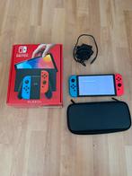 Nintendo Switch Oled met 512GB sd kaart!, Ophalen, Zo goed als nieuw, Zonder controller, Switch OLED