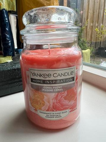 Yankee canle Sugared Blossom en Coral Peony large beschikbaar voor biedingen